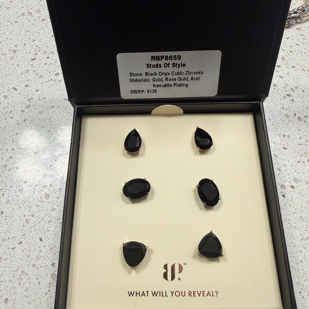 NEW Bomb Party ER-1224-SSTUD Simply Studs Classic Edition